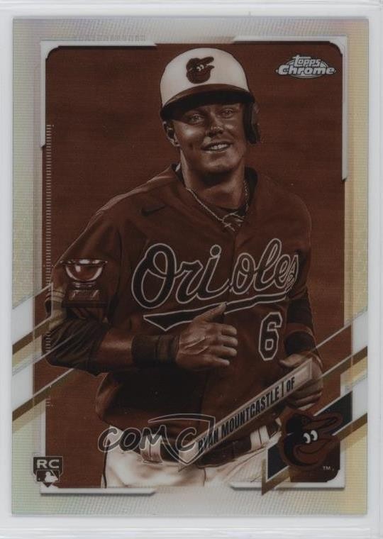 2021 Topps Chrome Sepia Refractor Ryan Mountcastle #63 1hn7