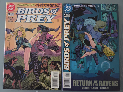 BIRDS OF PREY SET OF 60 ISSUES (1999) DC COMICS ORACLE! BLACK CANARY1 HUNTRESS!