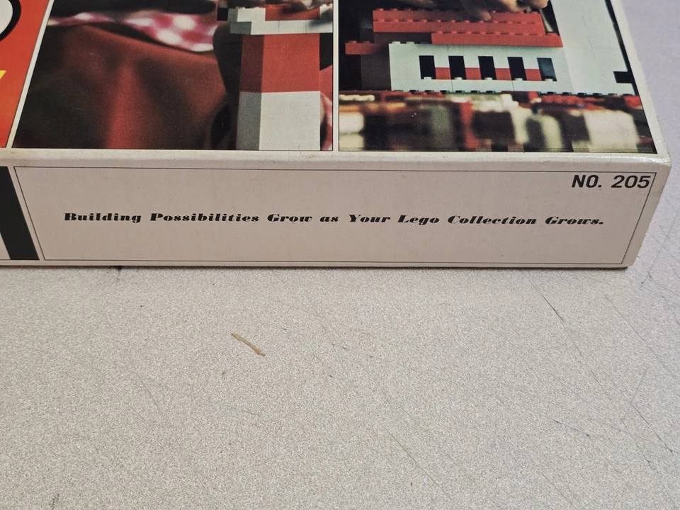 Vintage 1966 Lego Building Toy - Small Basic Set - #205 -FACTORY SEALED NEW! - Image 3 of 4