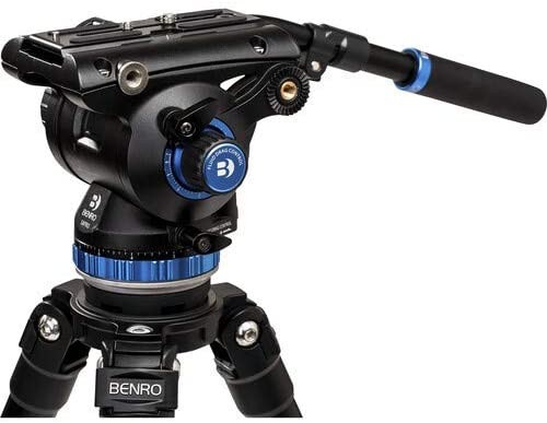 Benro A373FBS8PRO Aluminum Tripod Kit with S8PRO Fluid Video Head - Picture 4 of 10