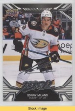 2022-23 Upper Deck MVP Silver Script Sonny Milano #75 READ 9jq