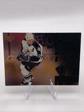 1996-97 Upper Deck Generation Next X21 Mike Modano / Jarome Iginla Hockey Card