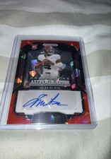 2025 Panini Prizm Draft Picks Auto Jalen Milroe #DPA-JME Red Ice Prizm (AU, RC)