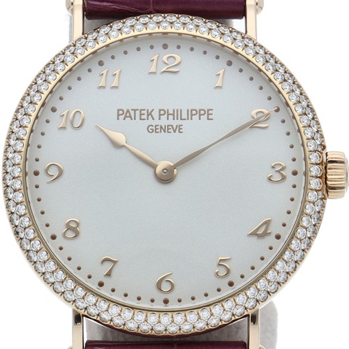 Patek Philippe Calatrava 7200 / 200R-001 Pink Gold 34mm Silver Dial #LPW247