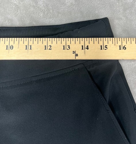 Athleta Womens Brooklyn Mid Rise Ankle Pant Black Slim Fit Side Pockets Size 8P - Picture 9 of 16