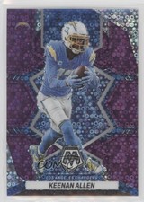 2022 Panini Mosaic No Huddle Purple Mosaic Prizm 18/50 Keenan Allen #103 0pb4