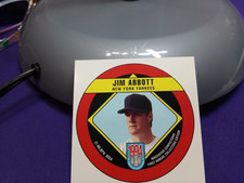 1994 JIM ABBOTT MSA Innovative Confections  SQUARE DISC PROOF nrmt or bet 7