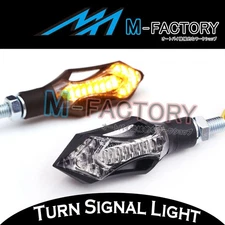 Sword Clear Lens Bright LED Turn Signal Indicator Light Universal Fit