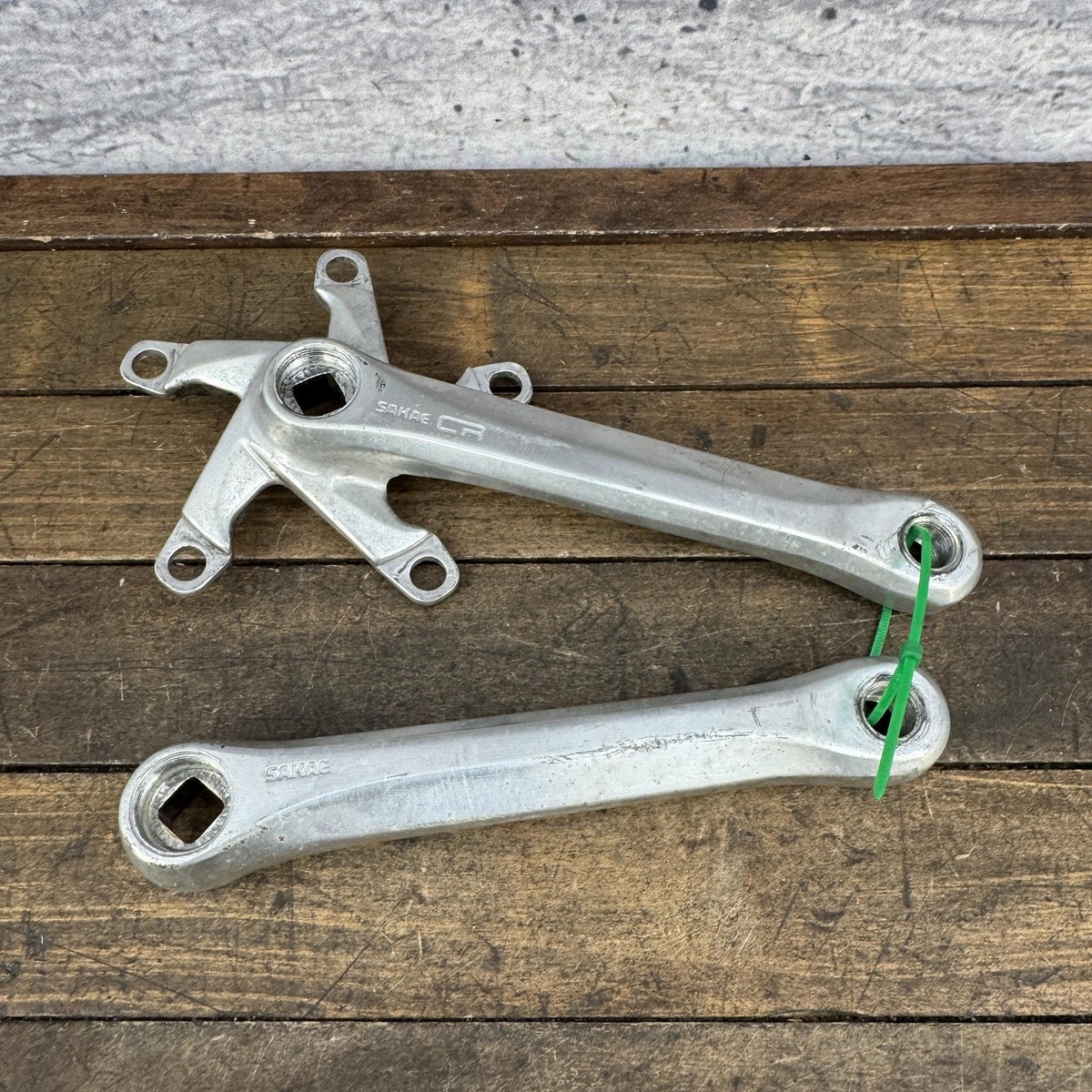 Vintage Sakae CR Crankset 170mm 110 BCD Turbine Square Taper