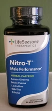 Life Seasins Nitro T, MALE PERFORMANCE, 8/2027, 90 Caps, FREE Ship!