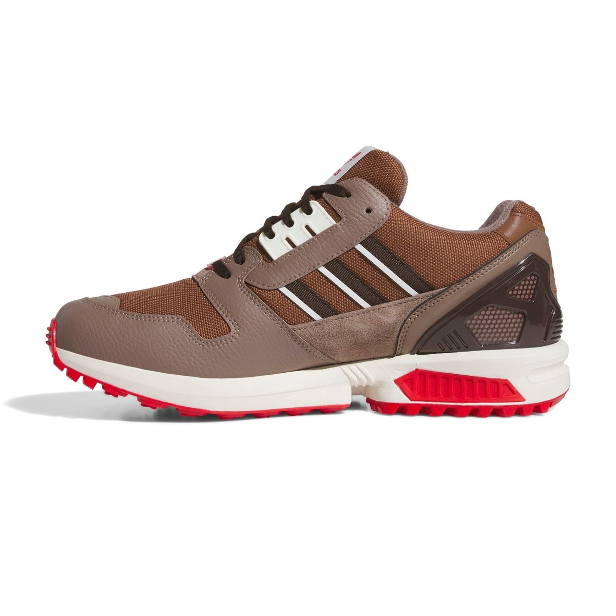 NEW MENS ADIDAS ZX 8000 GTX GORE-TEX SPIKELESS GOLF JP5258 BROWN