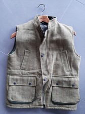 GILET DE TIR DERBY TWEED WALKER & HAWKES TAILLE 32 très bon état 