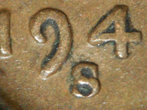 HIGH GRADE MINT ERROR 1941-S  LINCOLN WHEAT CENT DDO#1   XF