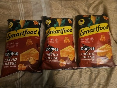 Smartfood PopCorn 3 bags DORITOS NACHO CHEESE 6.25 oz. (3 Bags) LIMITED