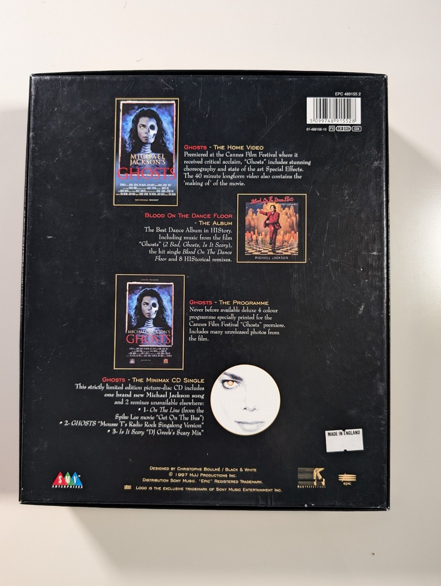 Michael Jackson Ghosts Deluxe Collectors Box Set (Limited