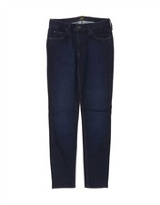 LEE Womens Scarlett Skinny Jeans W28 L28 Navy Blue Cotton AA09