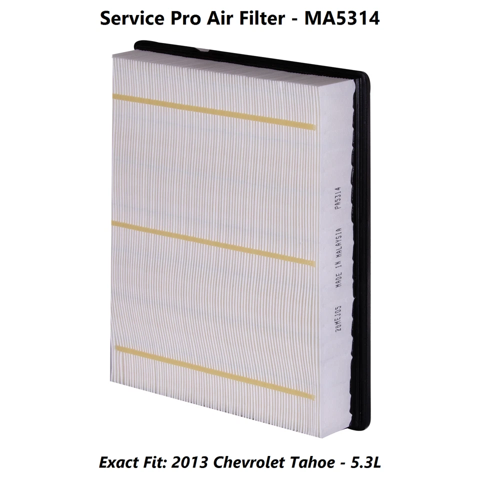 2013 Chevrolet Tahoe 5.3L Complete Oil, Air & Cabin Filter Kit (5W-30) - Image 4 of 4