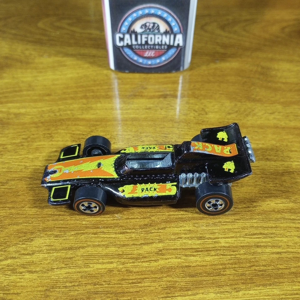 Hot Wheels Flying Colors Redline Formula P.A.C.K. Black Hong Kong El Rey Special Foto 2 de 4