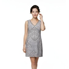 Tommy Hilfiger Blue White Paisley Sleeveless Dress Size 2