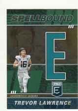 2022 Panini Elite Trevor Lawrence Green Spellbound E