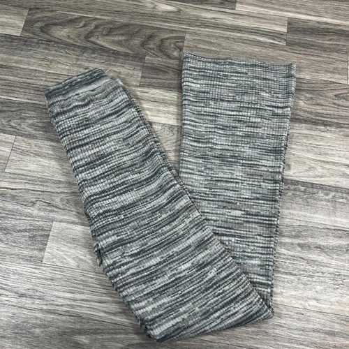 "NEW" ZARA Stretch Waist Flared Leg Gray Casual Knit Pants Girl's Size 11 - 12 - Picture 2 of 11