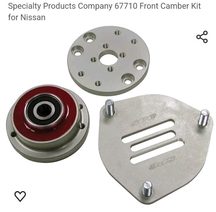 SPC 67710 fits Nissan 240SX Front Camber correction strut mount