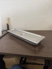Commercial Stainless Steel 1/2 Pan With Lid NSF