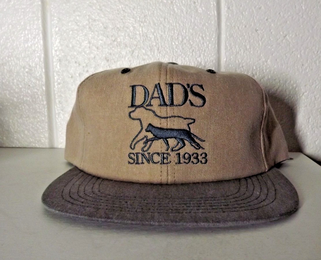 DAD'S (dogfood) SNAPBACK CAP - MADE IN  USA- UNISEX