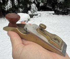 Lie-Nielsen Woodworking Carpentry 97 1/2 Chisel Plane Tool Very Nice