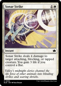 Sonar Strike 0032 Bloomburrow MTG Foil Common