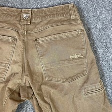 Kuhl Ryder Pants Mens Size 30x32 Olive Outdoor Hiking Workwear Biker Euro Twill