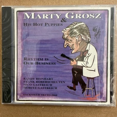 Marty Grosz & His Hot Puppies   Rhythm Is Our Business CD 2001 Jazz SACKVILLE