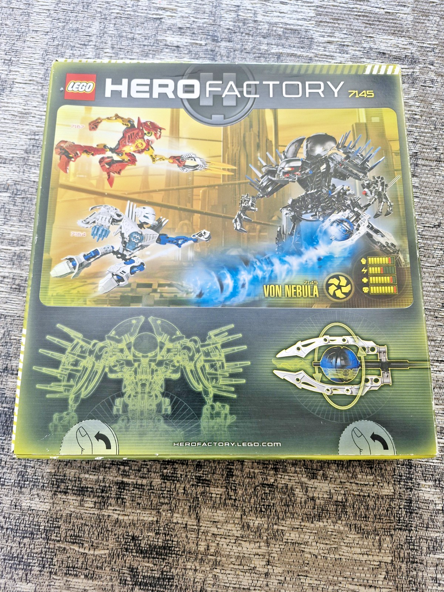 LEGO HERO Factory: Von Nebula (7145) for sale online | eBay