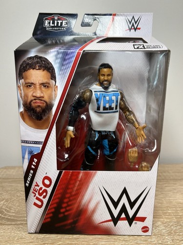 WWE Elite Series 114 Jey Uso Actionfigur Neu Yeet White Tee - Bild 1 von 6