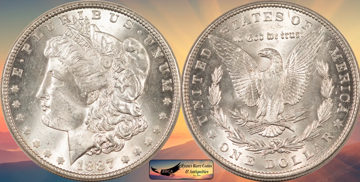 1887 Year Morgan US Dollars (1878-1921) for sale | eBay