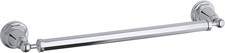 KOHLER K-13108-CP Pinstripe 18" Polished Chrome Bathroom Towel Bar Genuine New