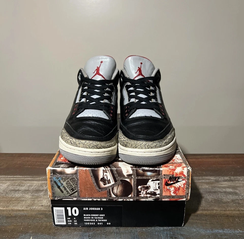 Air Jordan 3 Black Cement 1994🦄 1988 Foto 3 de 4