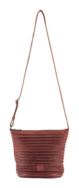 FREDsBRUDER Riffelinchen UmhäNgetasche Tasche Deep Sandalwood Rot Neu-image