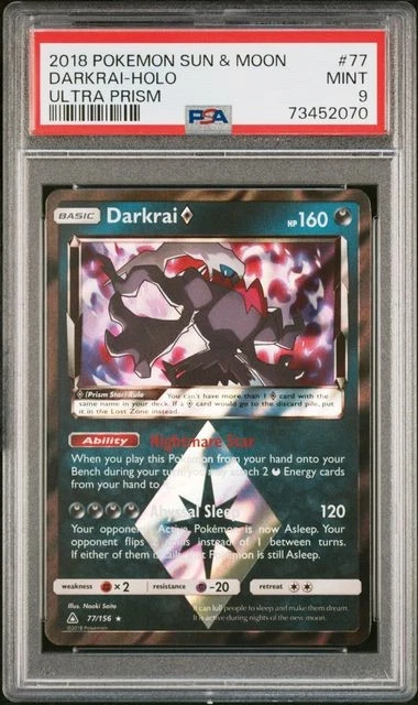 Darkrai Prism Star Pokémon TCG Cards for sale | eBay