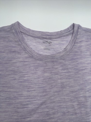 $65 Wicked Wool Women’s Merino Short Sleeve Crew Neck T shirt- Lavender- Medium - Picture 3 of 7
