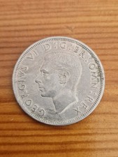 1947 Georgivs VI United Kingdom Half Crown coin FID:DEF:IND:IMP. Good Condition.