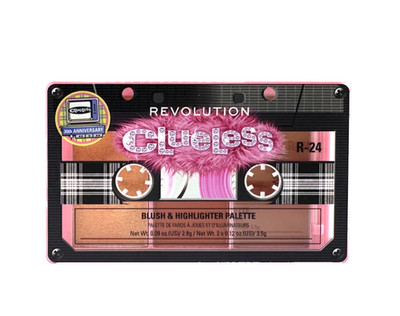 Revolution X Clueless Totally Paused Blush & Highlighter Palette, Orange