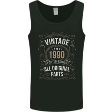 Camiseta Sin Mangas Para Hombre Edición Limitada 35 Cumpleaños 1990
