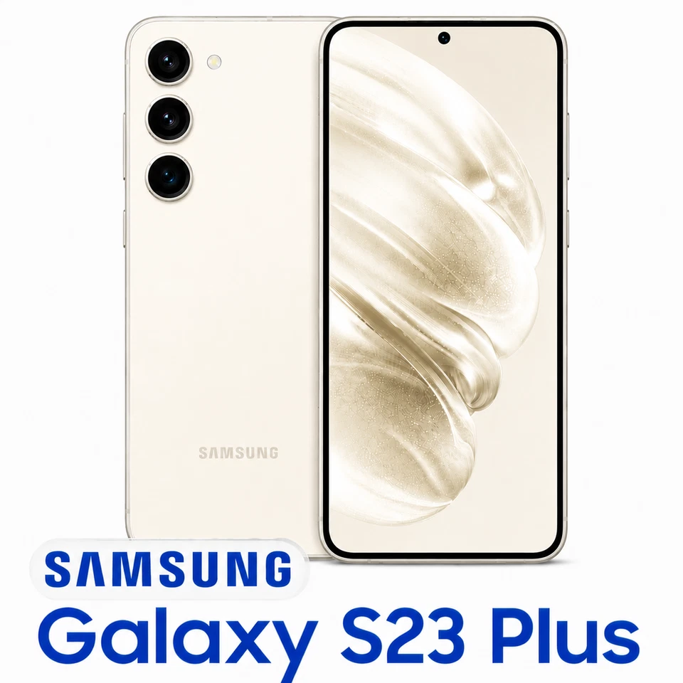 Samsung Galaxy S23+ Plus 256GB Creme DE Version 5G OVP - Bild 1 von 1