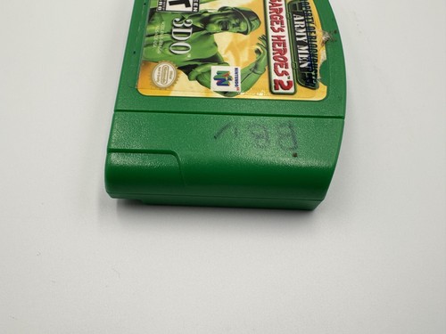 Army Men: Sarge's Heroes 2 (Nintendo 64, 2000) Authentic Cartridge Only - TESTED - Picture 3 of 6