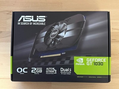 ASUS NVIDIA GeForce GT 1030 Phoenix OC 2GB GDDR5 Grafikkarte (90YV0AU0-M0NA00)
