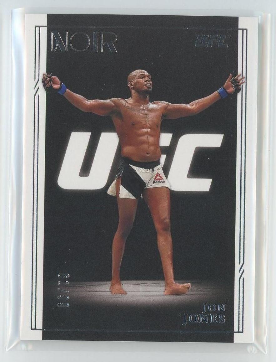 2021 Panini Chronicles Noir UFC #313 Jon Jones #/99