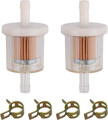 #ad See Through 40 Micron Fuel Filter for Briggs amp; Stratton Lawn Mowers 2 Pack $12.99