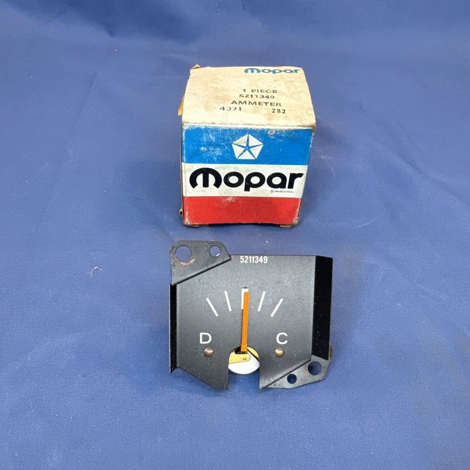 Nuevo de Lote Antiguo Mopar 1979 Dodge Omni Plymouth Horizon amperímetro calibre sin rallye 5211349 Foto 2 de 4