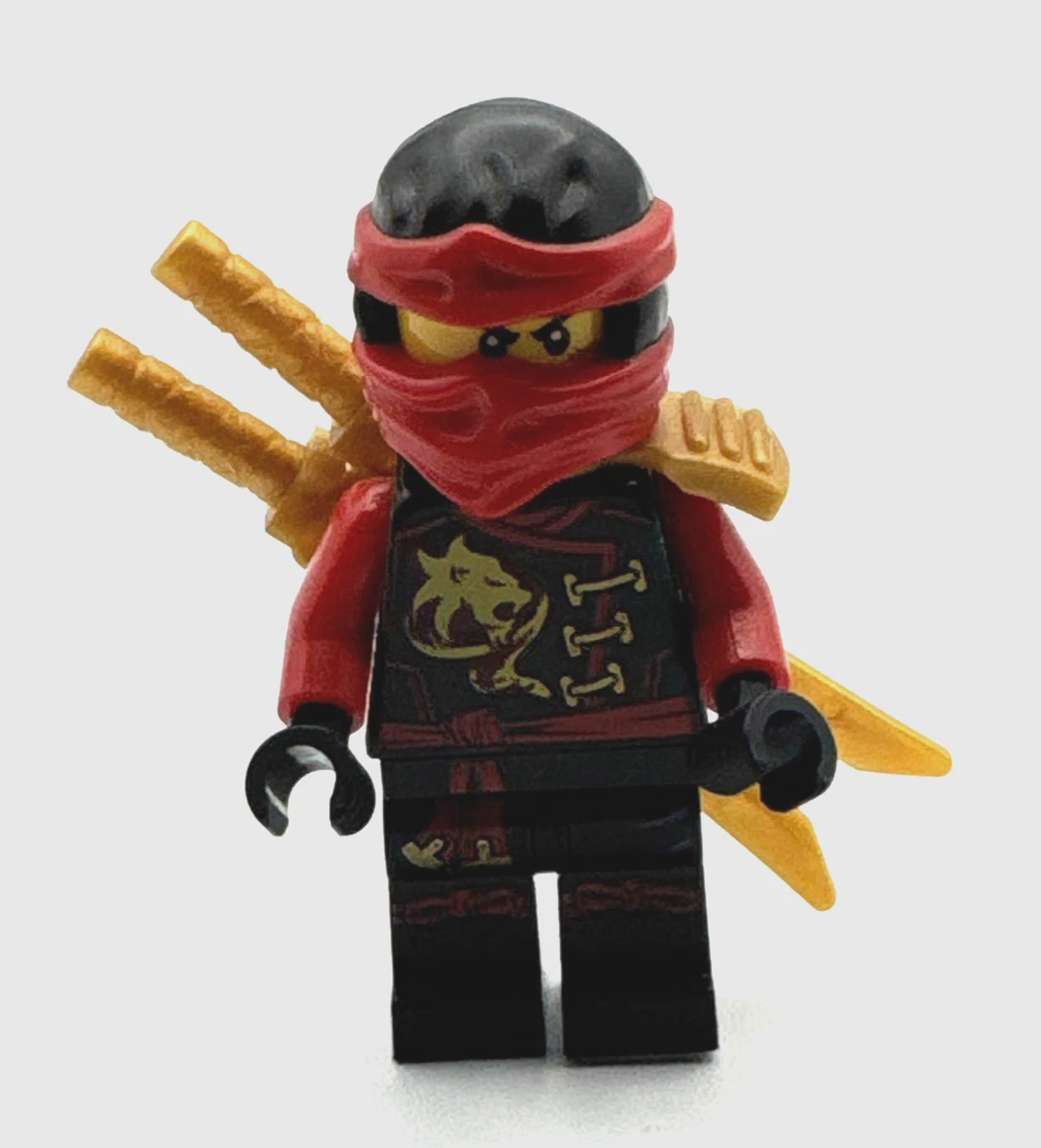 LEGO Ninjago Kai Minifigure Red Ninja with Black and Red Mask | eBay